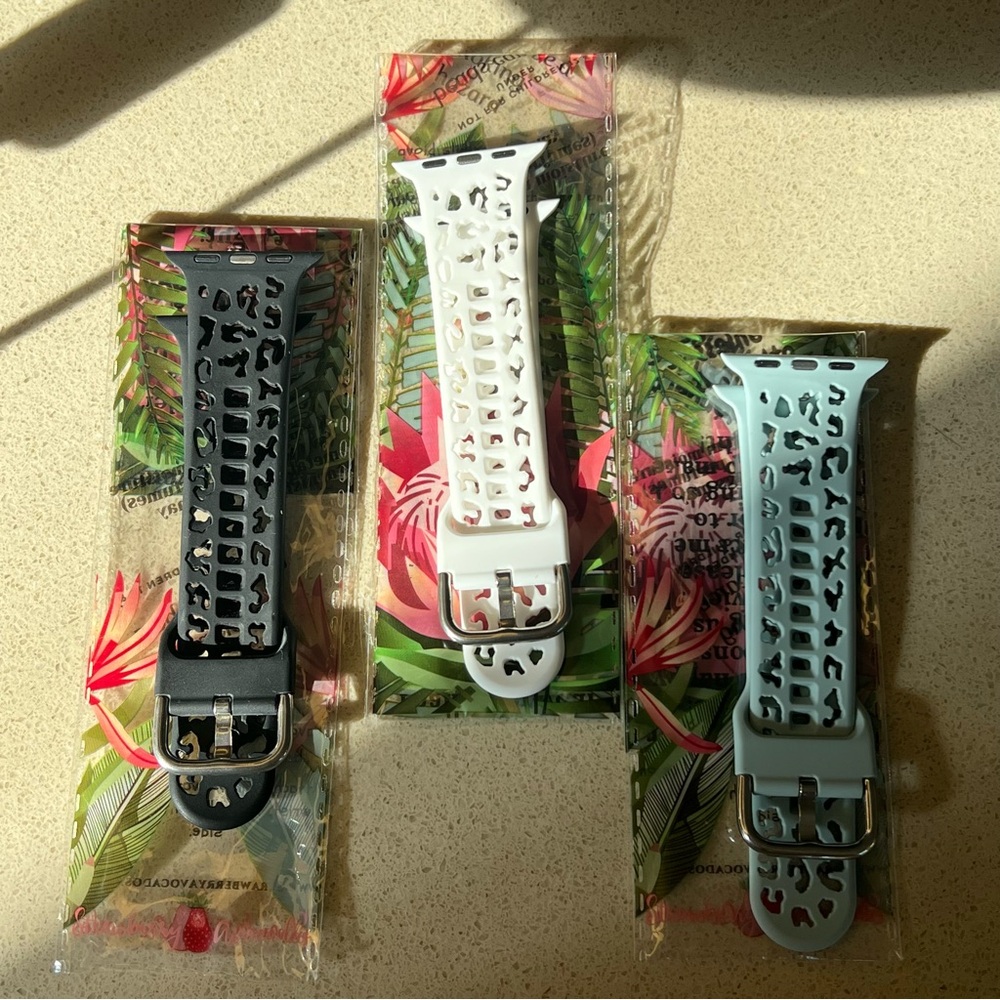 Apple Watch bands (set of 3) with patterns 38/40mm - Picture 3 of 4
